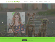 Tablet Screenshot of elarcadenoe-vet.com